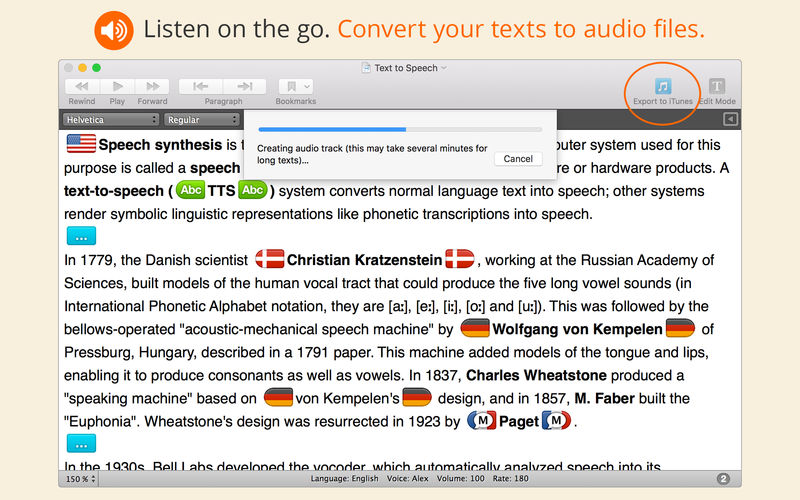 GhostReader Plus 2.4.0 for Mac|Mac版下载 | 文字语音转换阅读工具