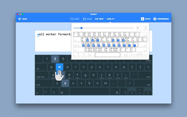 Type Fu 4.8.0 for Mac|Mac版下载 | 打字练习工具