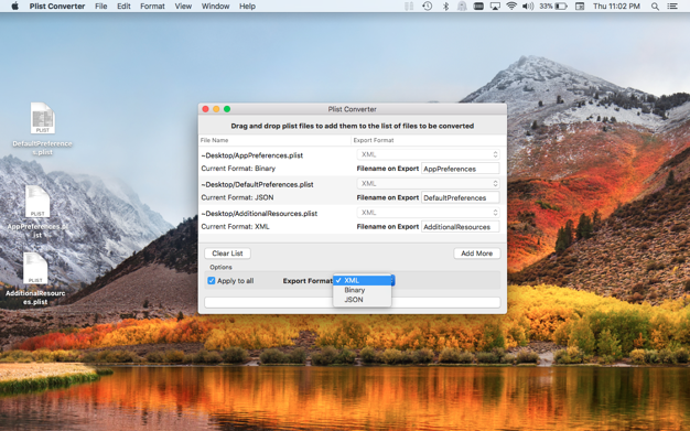Plist Converter 1.4.1 for Mac|Mac版下载 | plist文件转换工具