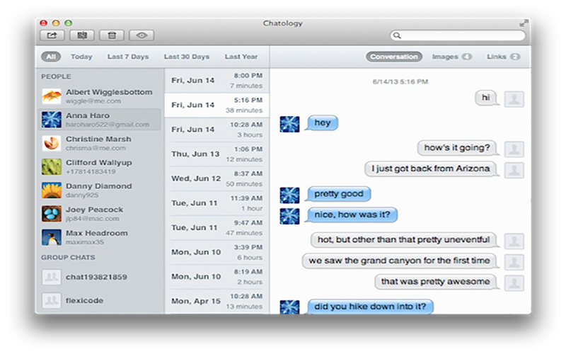 Chatology 1.2.5 for Mac|Mac版下载 | 聊天信息收集记录工具