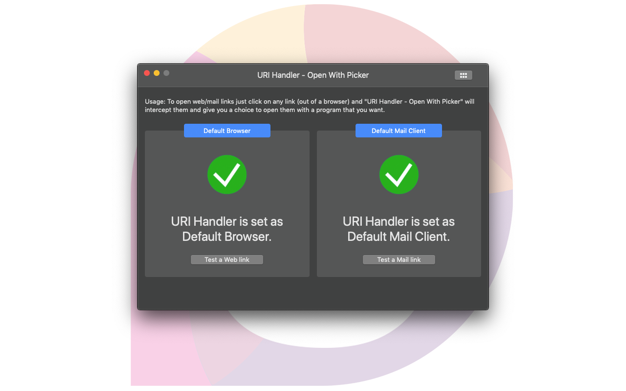 URI Handler - Open With Picker 1.8 for Mac|Mac版下载 | 选择打开特定链接的浏览器