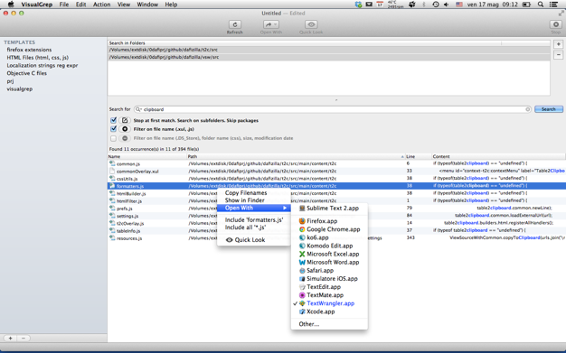 VisualGrep 1.2.8 for Mac|Mac版下载 | 文件搜索工具