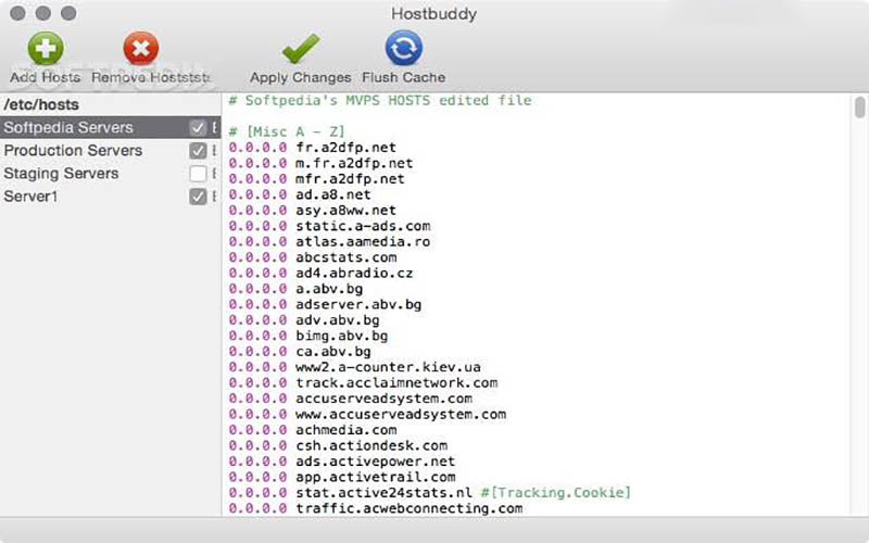 Hostbuddy 2.2.5 for Mac|Mac版下载 | hosts文件快速编辑管理工具
