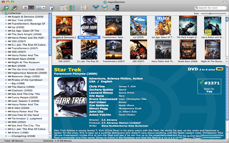 Movie Collector Pro 20.2.2 for Mac|Mac版下载 | 电影收藏管理软件
