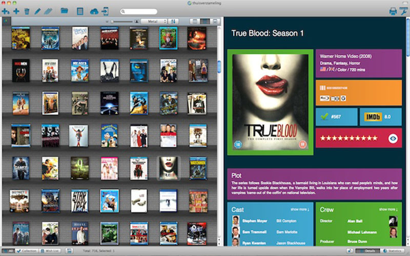 Movie Collector Pro 20.2.2 for Mac|Mac版下载 | 电影收藏管理软件