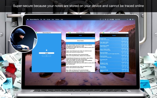 Secure Notes Pro 1.8 for Mac|Mac版下载 | 加密笔记本