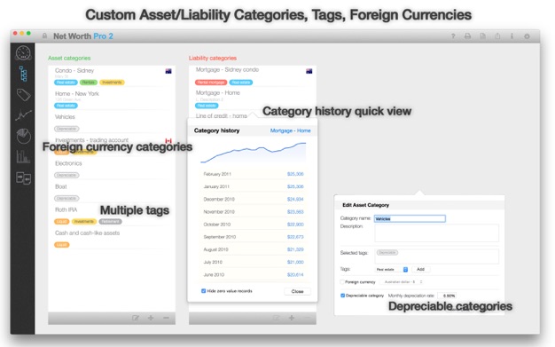 Net Worth Pro 2 3.4.2 for Mac|Mac版下载 | 个人财务管理软件