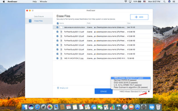 AweEraser 4.5 for Mac|Mac版下载 | 安全彻底删除数据