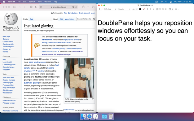 DoublePane 1.8 for Mac|Mac版下载 | 窗口管理工具