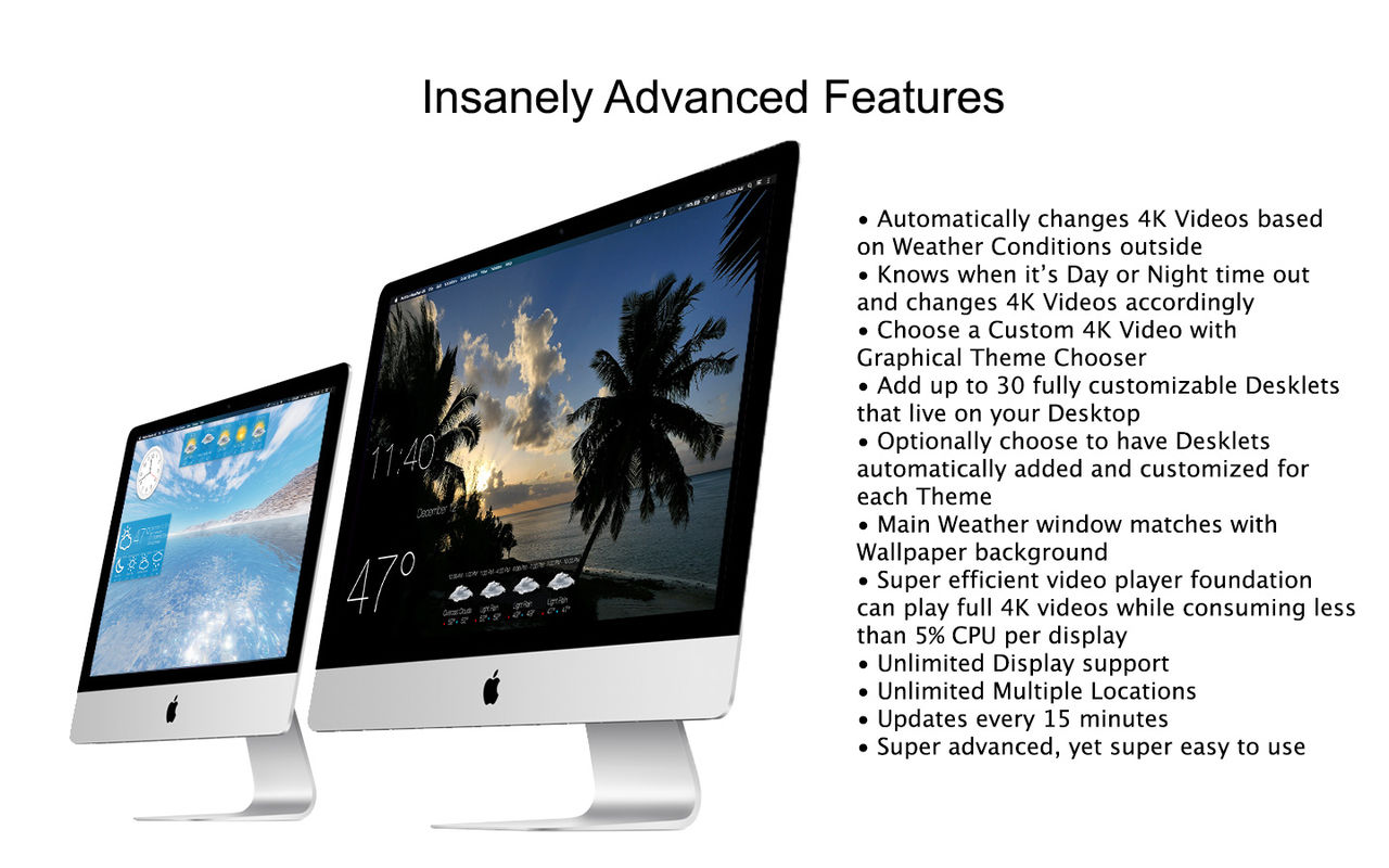 Motion Weather 4K 1.1.3 for Mac|Mac版下载 | 高清动态4K天气应用