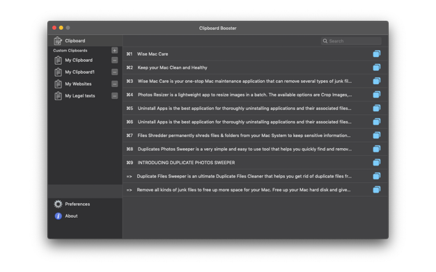 Clipboard Booster 1.8 for Mac|Mac版下载 | 剪贴板工具