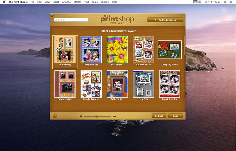 The Print Shop 4 2018 for Mac|Mac版下载 | 印刷设计软件