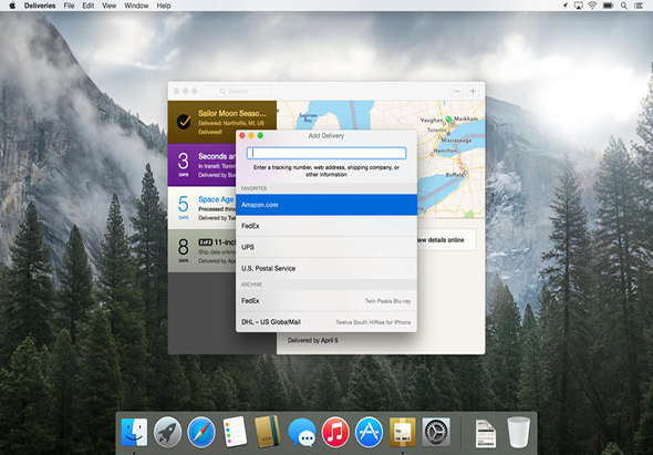 Deliveries 3.2.4 for Mac|Mac版下载 | 快递追踪
