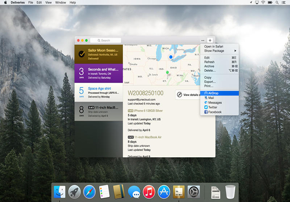 Deliveries 3.2.4 for Mac|Mac版下载 | 快递追踪