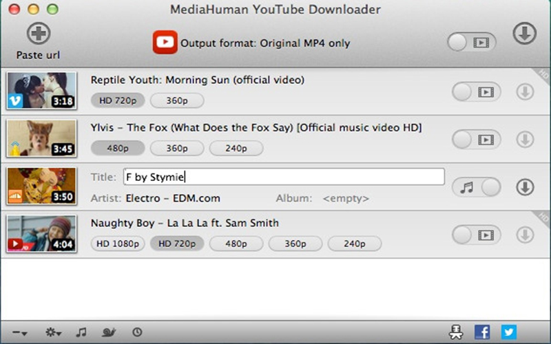 MediaHuman YouTube Downloader 3.9.9.45 for Mac|Mac版下载 | 视频下载工具