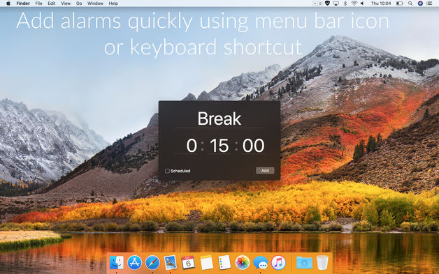 Alarmey 2 2.0.3 for Mac|Mac版下载 | 菜单栏任务提醒工具