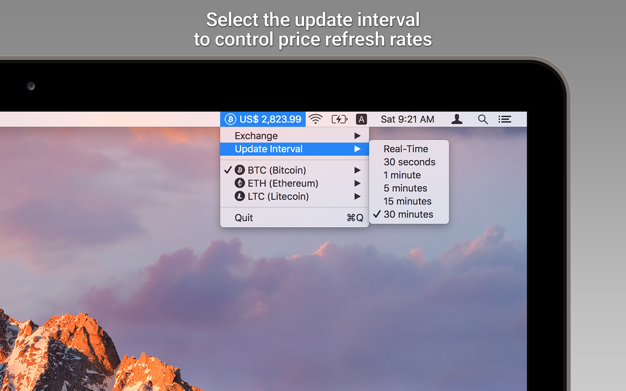 CoinTicker 3.2 for Mac|Mac版下载 | 数字货币价格监控
