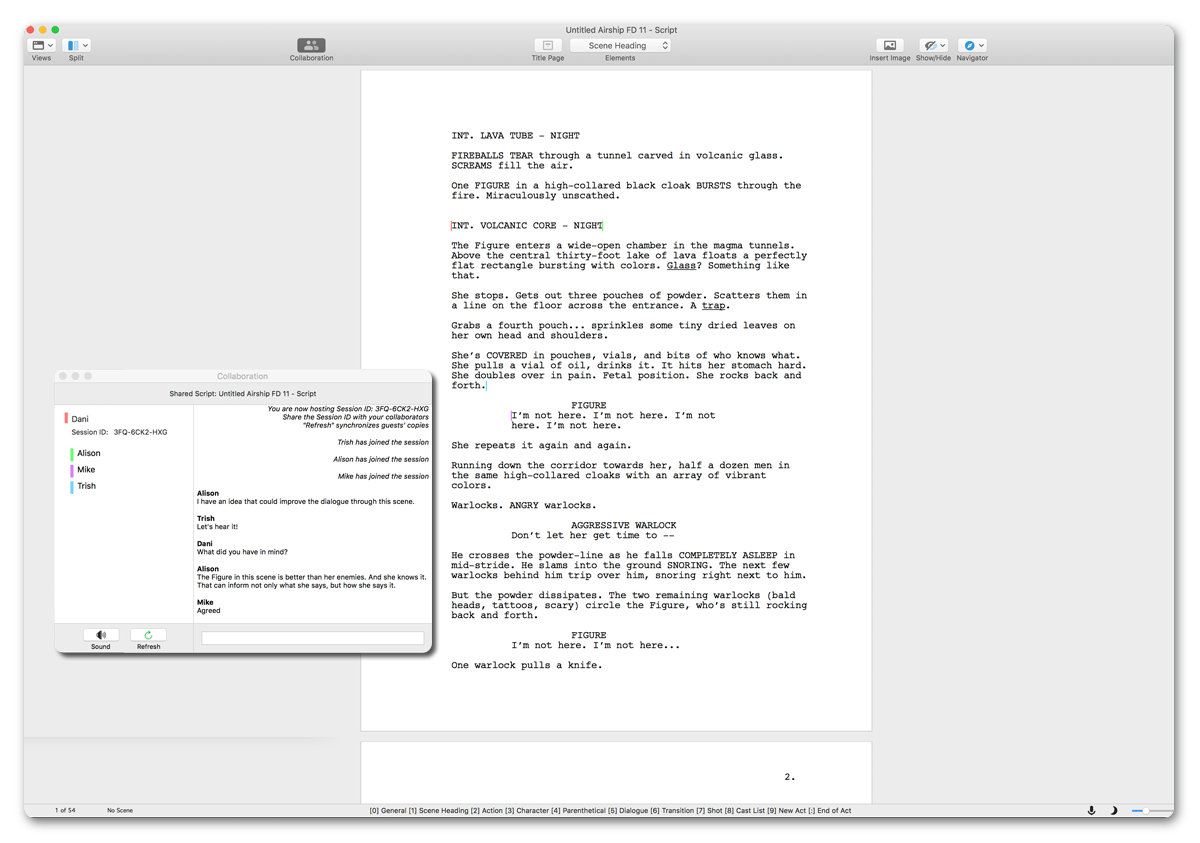 Final Draft 11 11.1.3 for Mac|Mac版下载 | 稿件及剧本创作