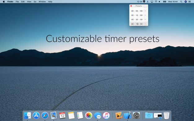 Timey 3 3.3.5 for Mac|Mac版下载 | 菜单栏计时器