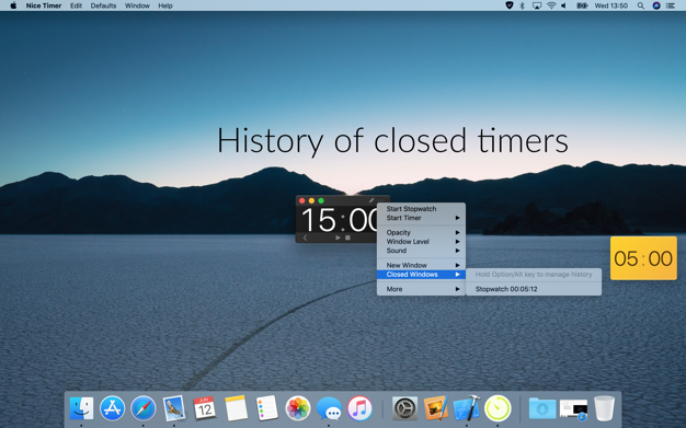 Nice Timer 3 3.2.0 for Mac|Mac版下载 | 计时器