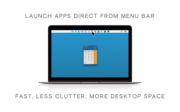 Launch Bar 1.0.4 for Mac|Mac版下载 | 从菜单栏启动应用程序