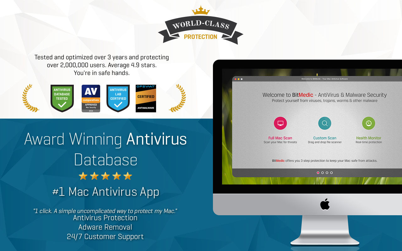 Antivirus BitMedic Pro 3.1.3 for Mac|Mac版下载 | 杀毒软件