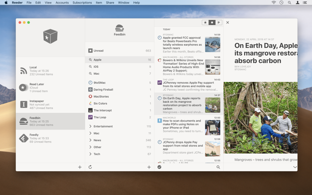 Reeder 4 4.2.5 for Mac|Mac版下载 | 新闻订阅软件