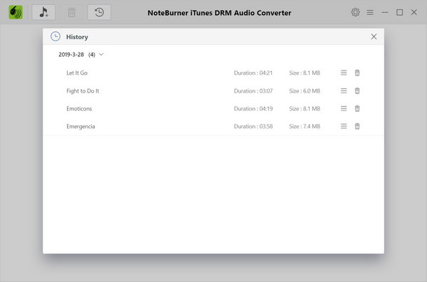 NoteBurner iTunes DRM Audio Converter 2.5.4 for Mac|Mac版下载 | 去DRM音频格式转换工具