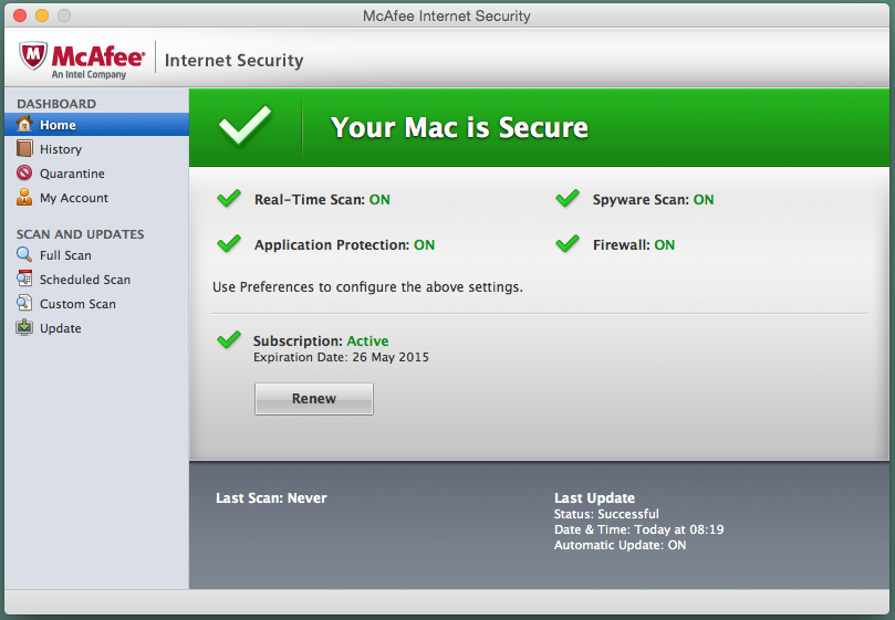 McAfee Endpoint Security 10.6.9 for Mac|Mac版下载 | 系统安全防护软件
