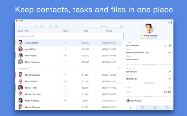 Top Contacts 1.3.3 for Mac|Mac版下载 | 联系人管理