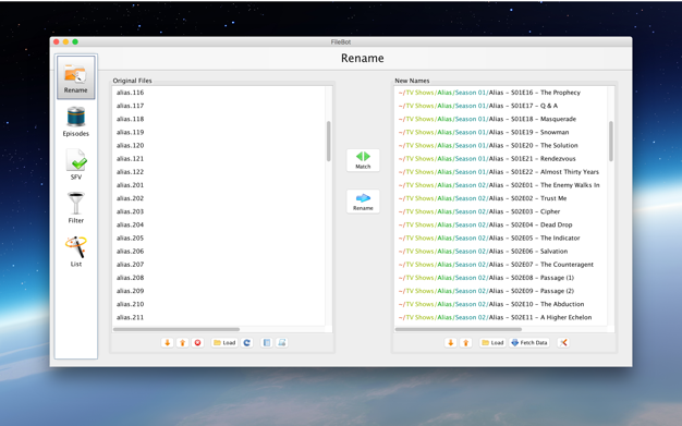 FileBot 4.9.1 for Mac|Mac版下载 | 批量文件重命名工具