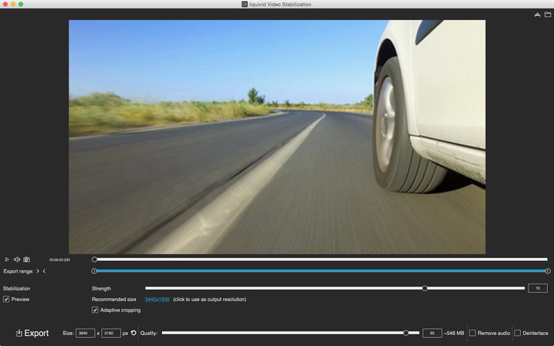 liquivid Video Stabilization 1.4.1 for Mac|Mac版下载 | 减少照片抖动模糊