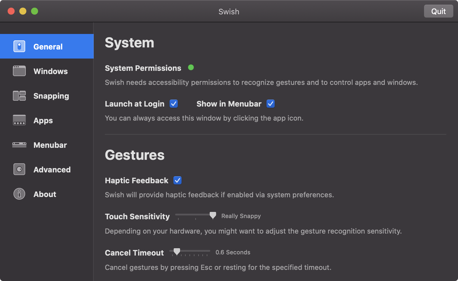 Swish 1.4 for Mac|Mac版下载 | 手势控制增强工具