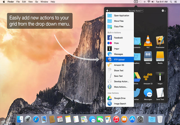 Dropzone 3 3.8.0 for Mac|Mac版下载 | 文件拖拽操作增强工具
