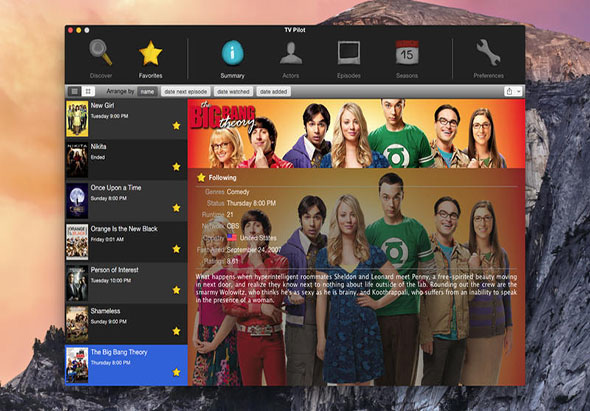 TV Pilot 2.2.0 for Mac|Mac版下载 | 电视剧搜索查询工具