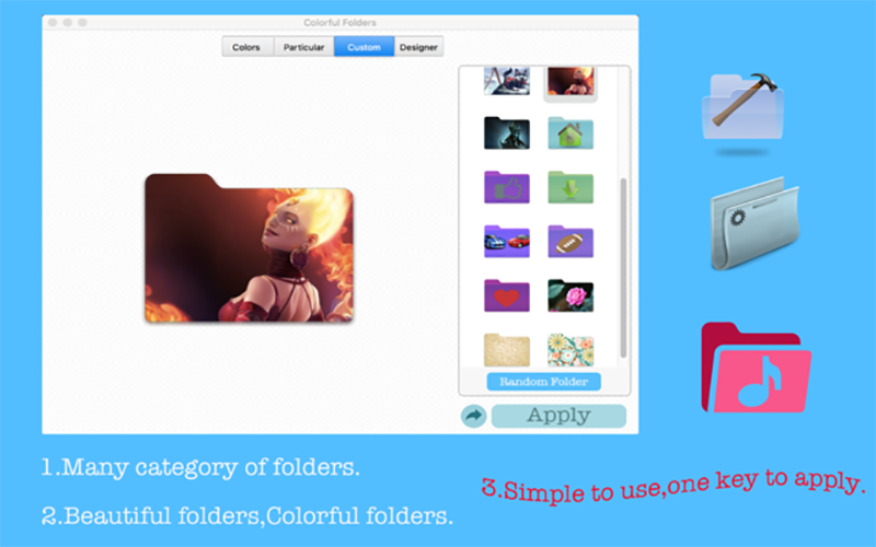 Colorful Folders 2.1.0 for Mac|Mac版下载 | 文件夹图标美化工具