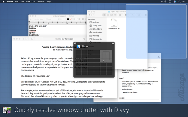 Divvy 1.5.2 for Mac|Mac版下载 | 窗口管理工具