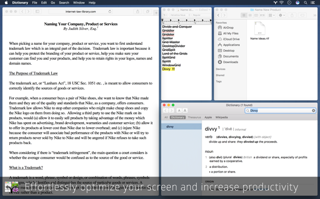 Divvy 1.5.2 for Mac|Mac版下载 | 窗口管理工具