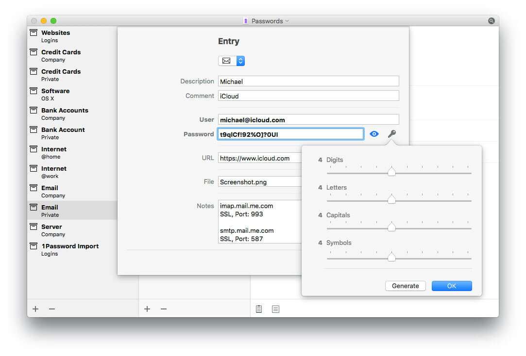 Passwords 1.6 for Mac|Mac版下载 | 密码管理器