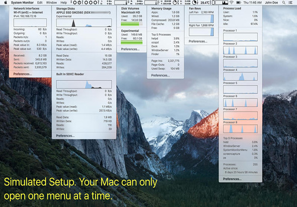 System Monitor 2.7 for Mac|Mac版下载 | 系统监视器