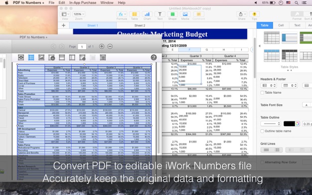 PDF to Numbers Converter 6.2.1 for Mac|Mac版下载 | PDF格式转换工具