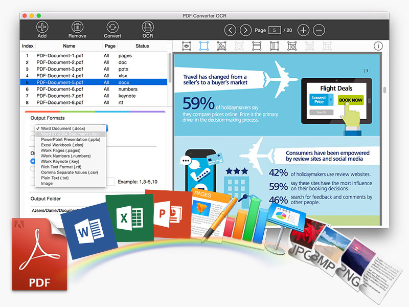 PDF Converter OCR 6.2.1 for Mac|Mac版下载 | PDF格式转换及OCR文字识别