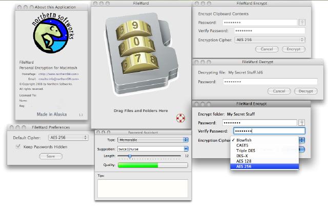 FileWard 1.7 for Mac|Mac版下载 | 数据加密软件