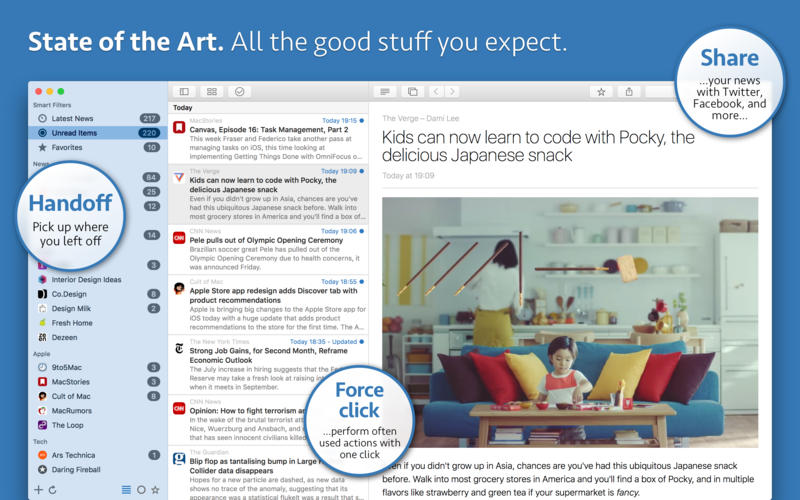 News Explorer 1.9.7 for Mac|Mac版下载 | 新闻阅读器