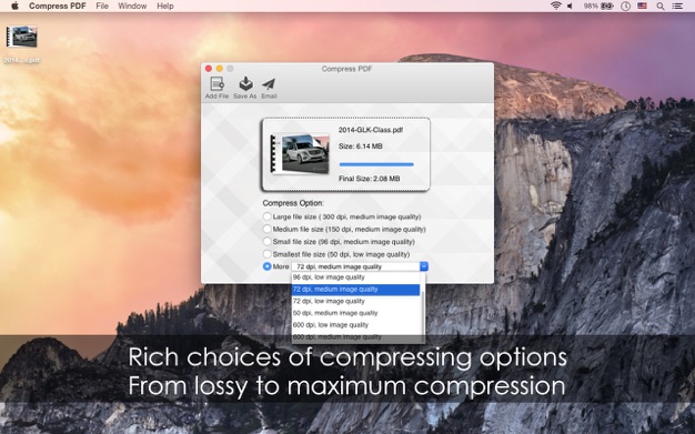 Compress PDF 2.0.0 for Mac|Mac版下载 | PDF压缩工具