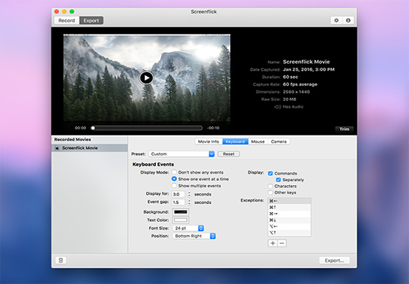 Screenflick 2.7.45 for Mac|Mac版下载 | 屏幕录制软件