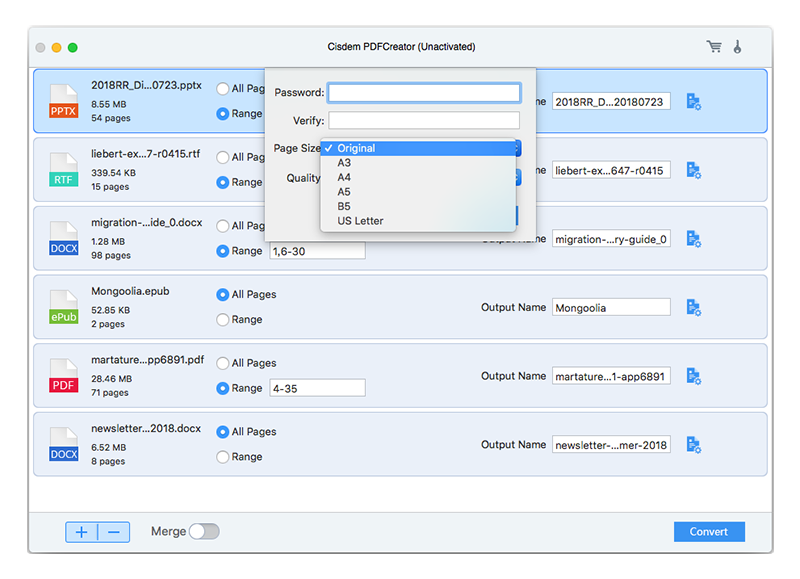 Cisdem PDF Creator 7.1.0 for Mac|Mac版下载 | PDF文件创建工具