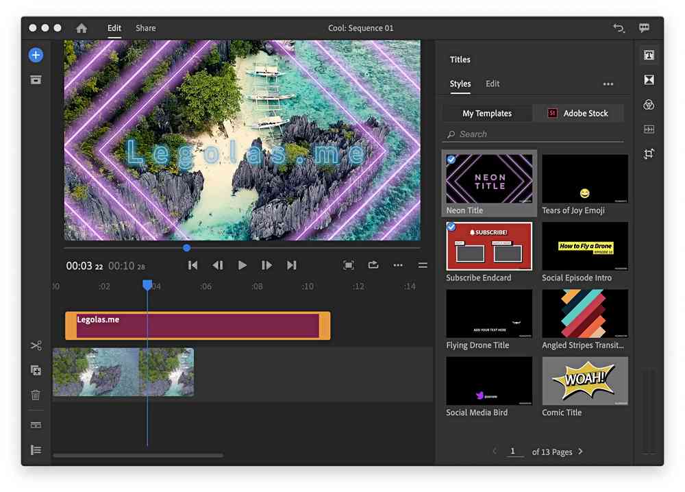 Adobe Premiere Rush CC 2019 1.2.8 for Mac|Mac版下载 | Adobe Ru CC