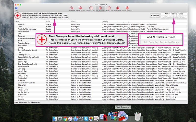 Tune Sweeper 4.19.2 for Mac|Mac版下载 | iTunes音乐管理工具