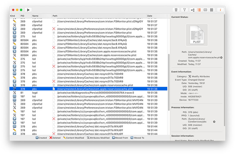 FSMonitor 1.1 for Mac|Mac版下载 | 文件操作监控工具